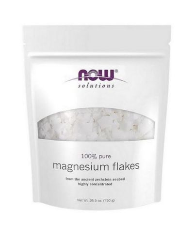 Магниевые хлопья NOW Foods, 26.5 Oz