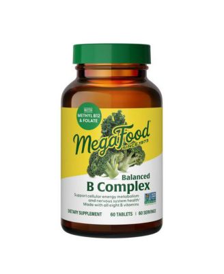 MegaFood Balanced B Complex ,60 Tabs