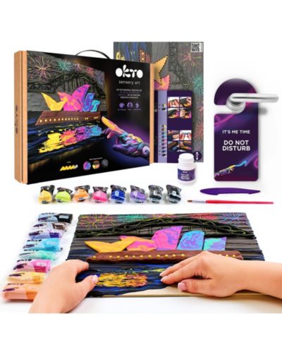 Набор для 3D рисования Wise Elk OKTO Air-Dry Clay – Сиднейский оперный театр (11.8 x 15.7 in)