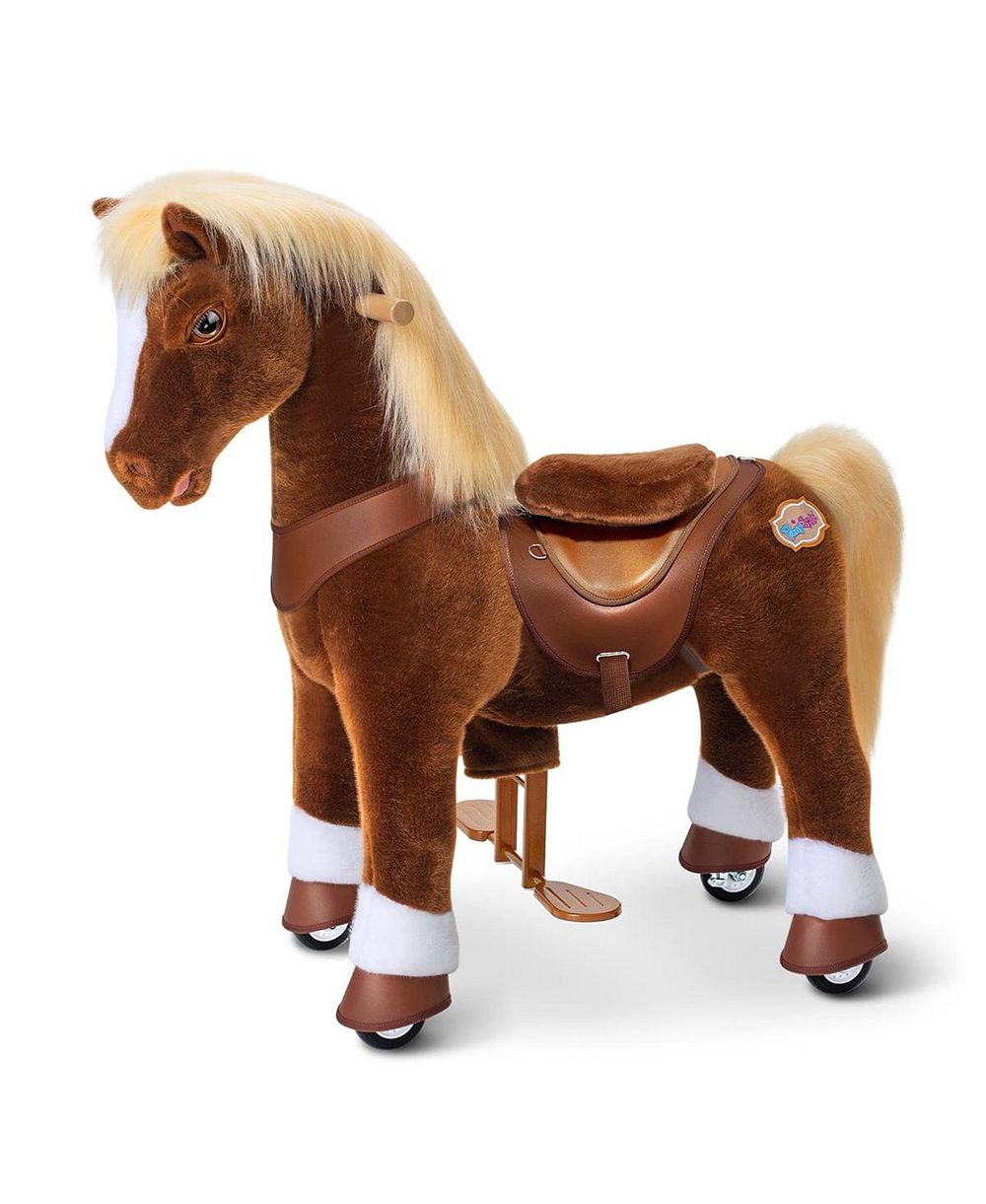 PonyCycle Model Y коричневая игрушка-лошадка
