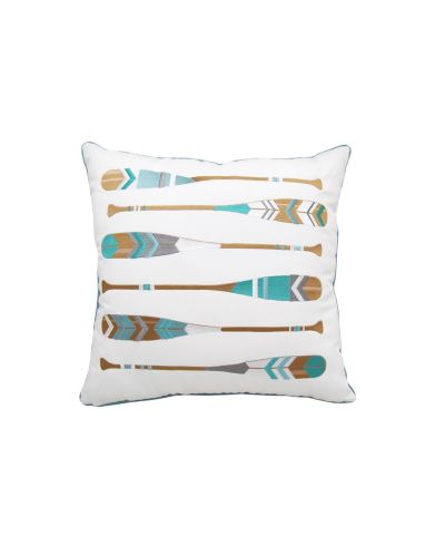 Декоративная наволочка RightSide Designs Lake Oars Indoor/Outdoor Accent Throw Pillow