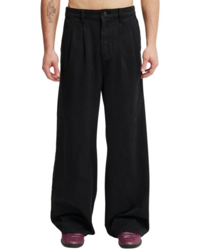 COTTON ON Men's Super Baggy Pleated Pant