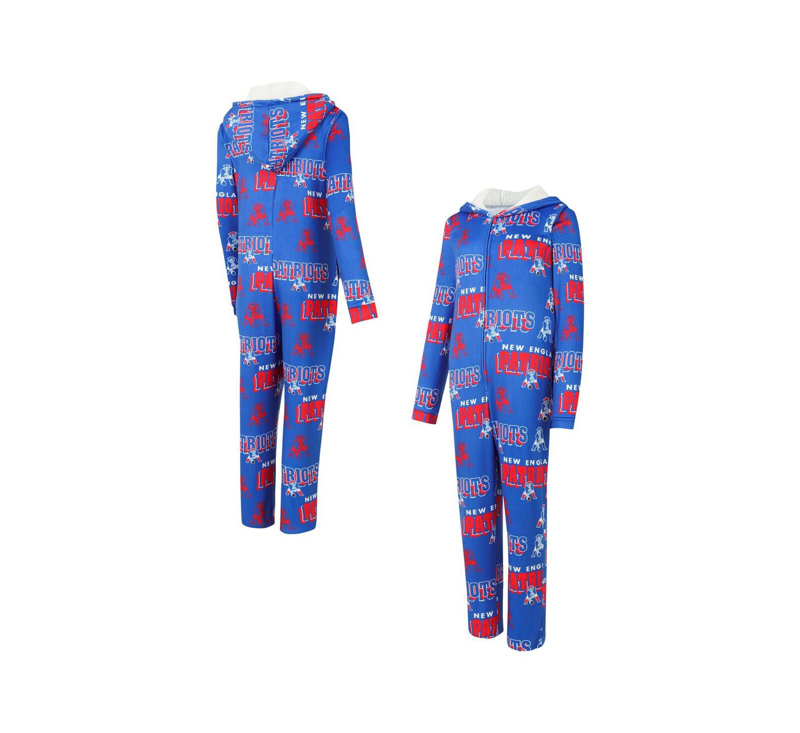 Женский термокостюм Concepts Sport New England Patriots Microfleece Full-Zip