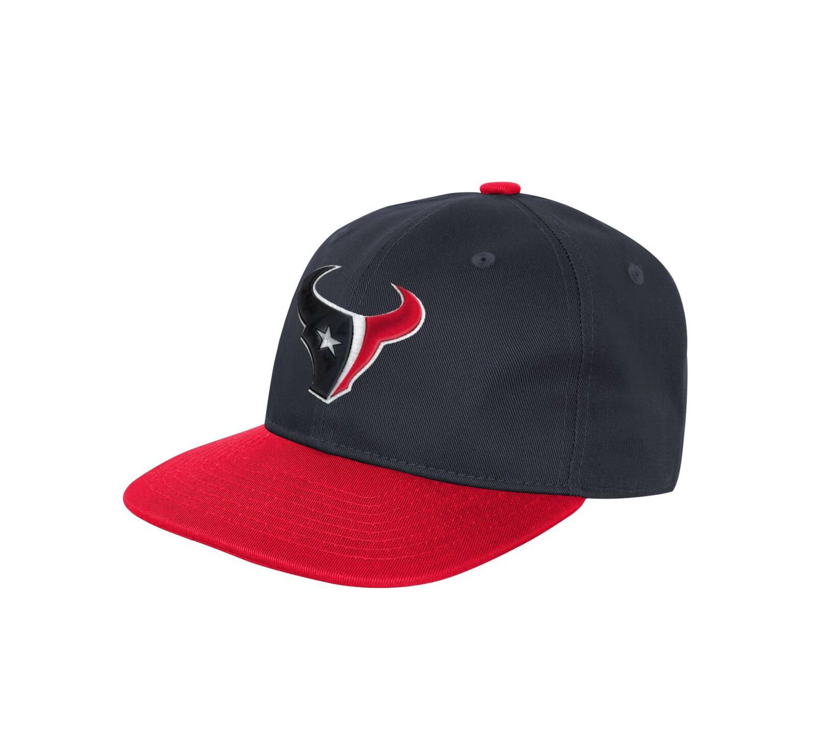 Регулируемая кепка Outerstuff Navy Houston Texans True Retro для мальчиков и девочек