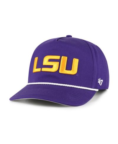 Мужская регулируемая кепка '47 Brand LSU Tigers Rope Hitch Purple