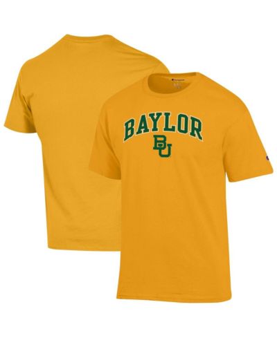 Champion Men's Gold Baylor Bears Arch Over Logo T-Shirt