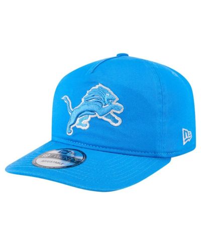 Мужская регулируемая кепка New Era Blue Detroit Lions Team 19TWENTY