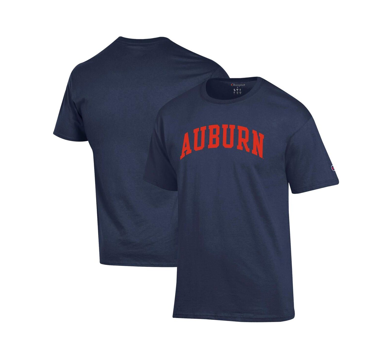 Мужская футболка Champion Auburn Tigers Basic Arch, Navy