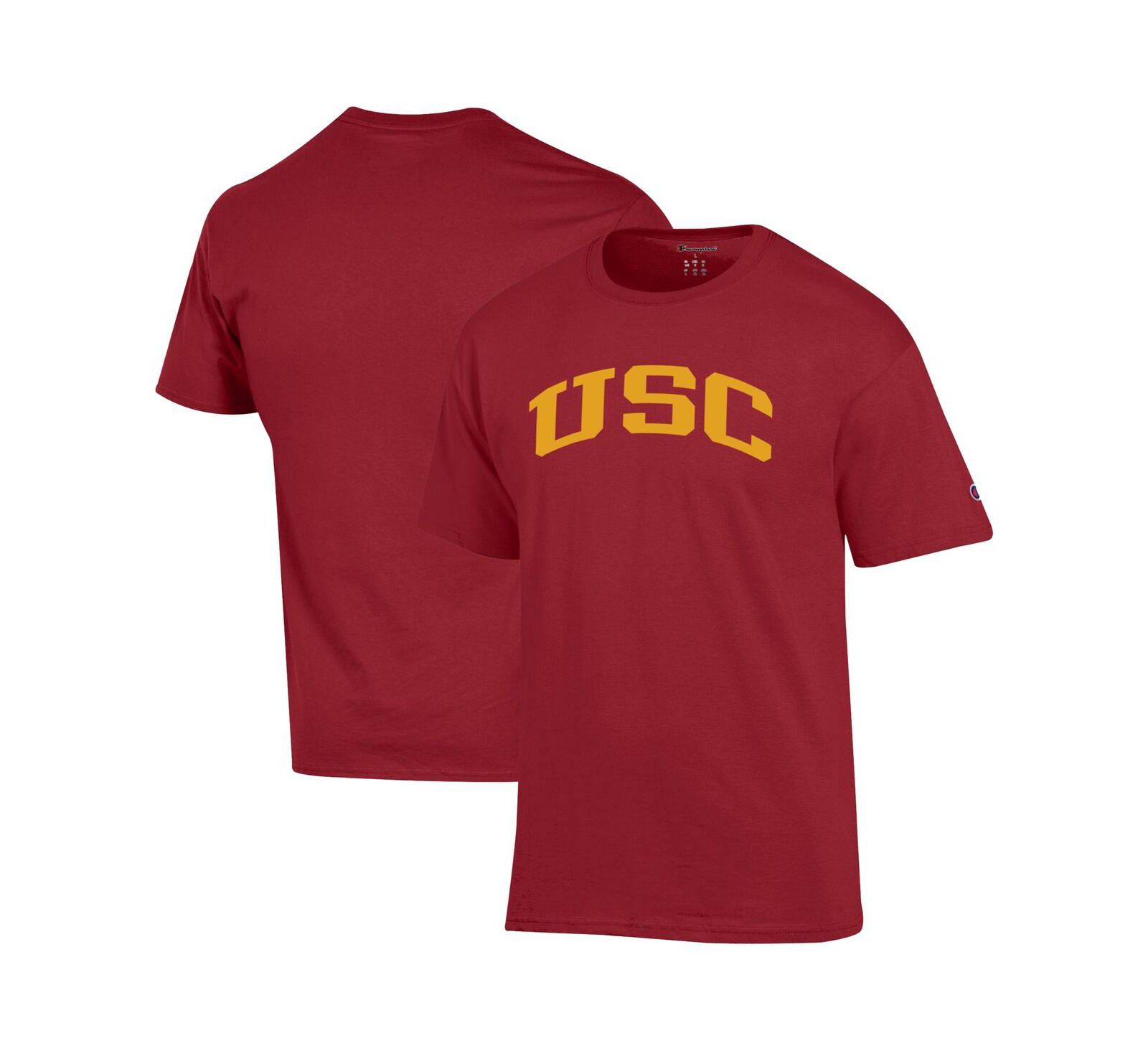 Champion Men's Cardinal USC Trojans Basic Arch T-Shirt