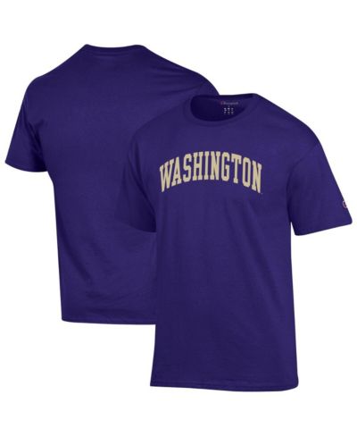 Мужская футболка Champion Purple Washington Huskies Basic Arch