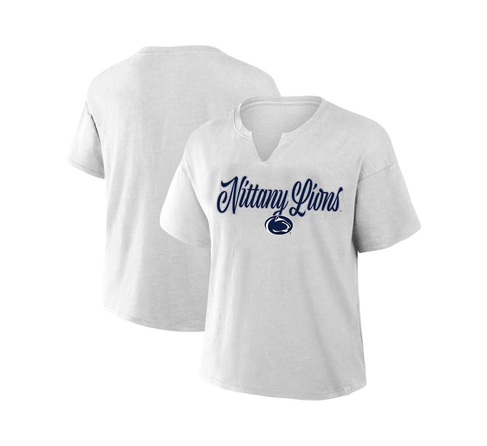 Fanatics Женская футболка Penn State Nittany Lions Plus Size Gray