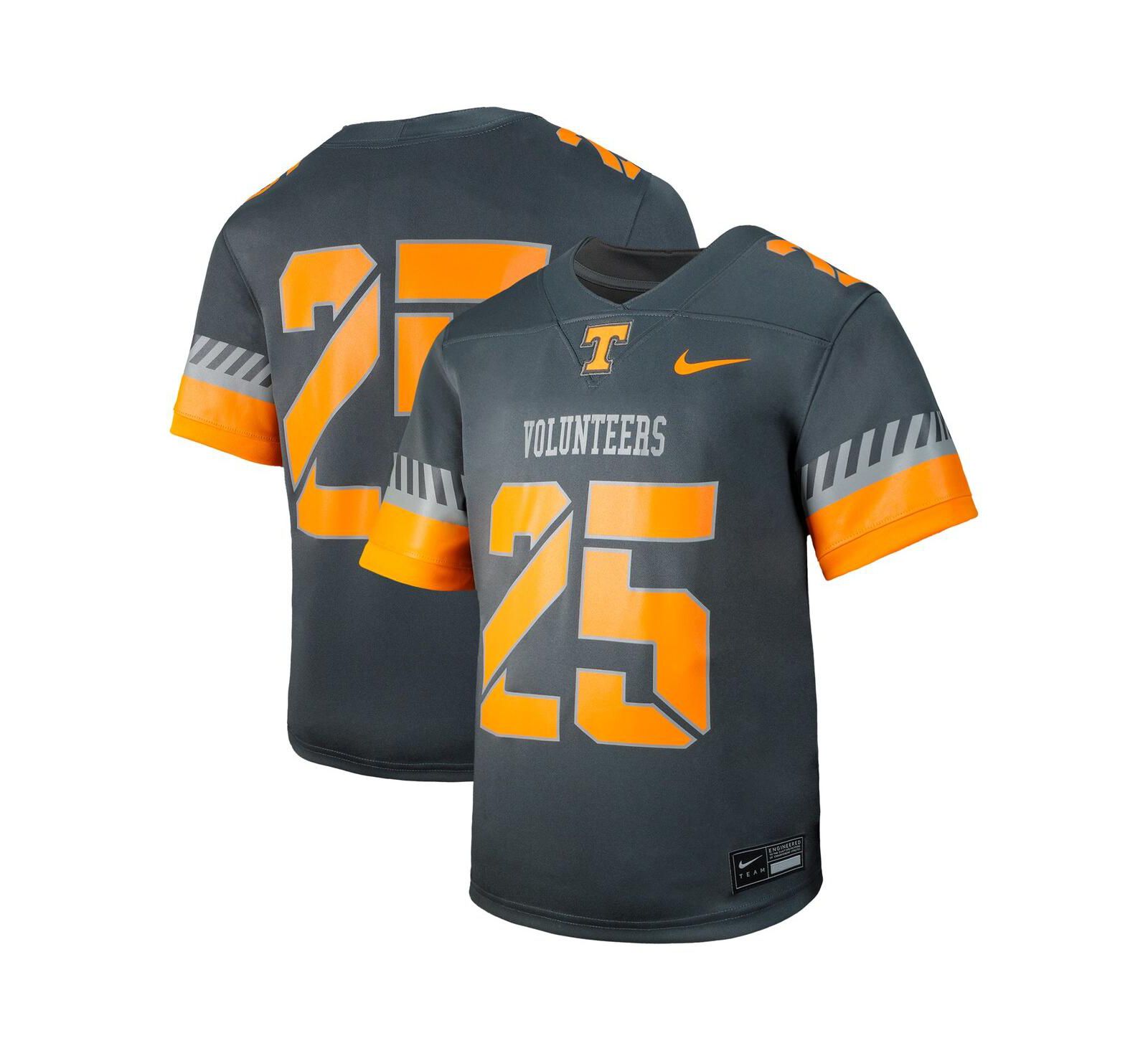 Nike 25 Preschool Anthracite Tennessee Volunteers Untouchable Replica Game Jersey