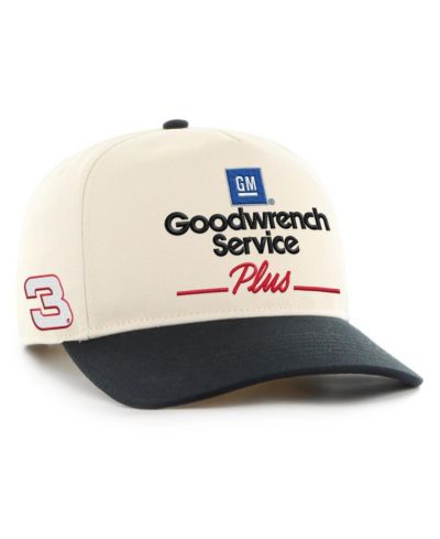 '47 Brand Men's Natural/Black Richard Childress Racing Good Wrench Service Plus Hitch Adjustable Hat