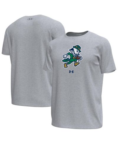 Under Armour Men's Gray Notre Dame Fighting Irish Tech Stretch T-Shirt