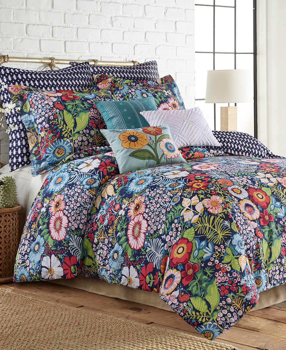 Levtex Home двусторонний комплект постельного белья Night Garden, размер Twin/Twin XL