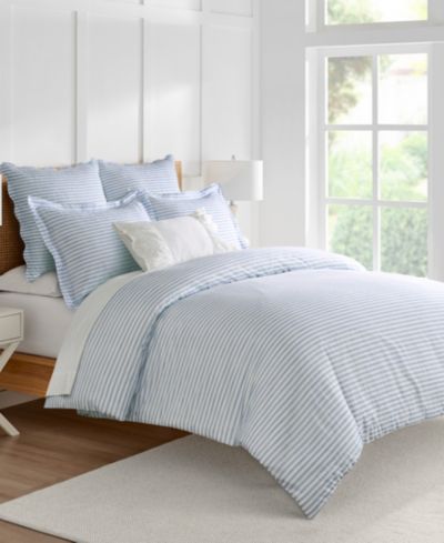 Реверсивный комплект Levetx Home Martha Stripe Comforter Set, King/California King
