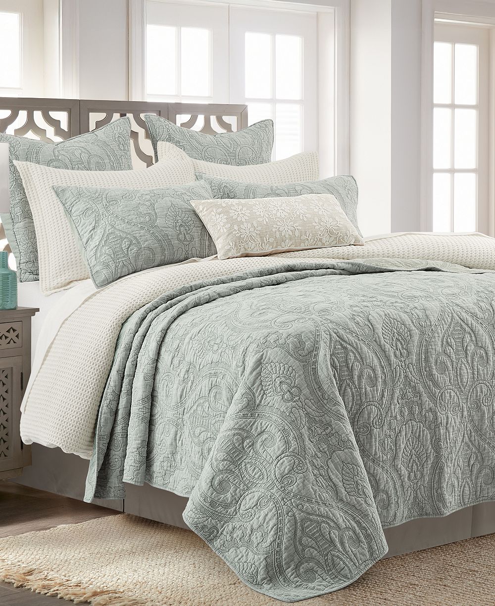 Комплект из 3 стеганых покрывал Levtex Home Helena Textured, King/California King