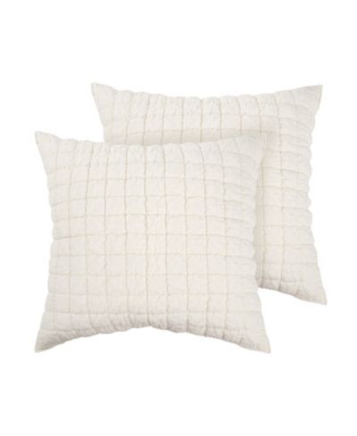 Levtex Home Whisper 2-Piece Sham Set, European