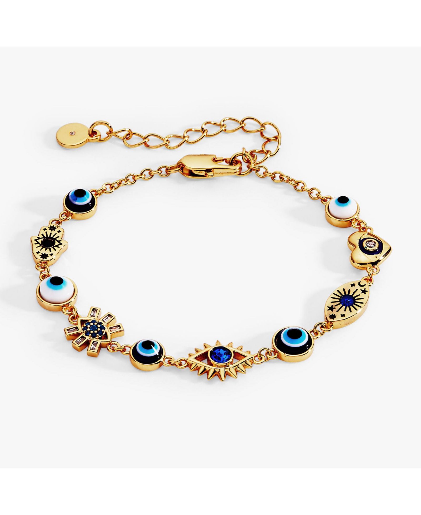 Alex and Ani Браслет Evil Eye Linear