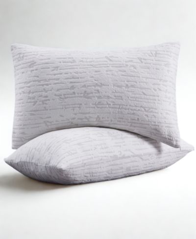 Nestl Adjustable Support Shredded Memory Foam 2-Pack Pillow, Standard/Queen