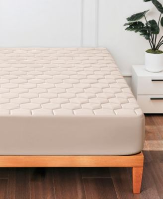 Nestl Quilted Hypoallergenic Waterproof Mattress Pad Cover, Full