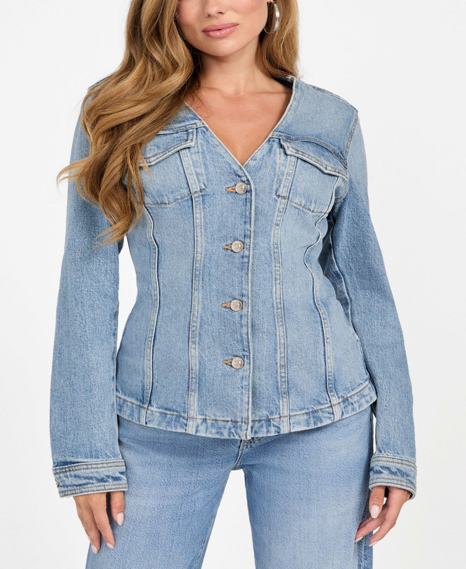Женский джинсовый блейзер GUESS Camille