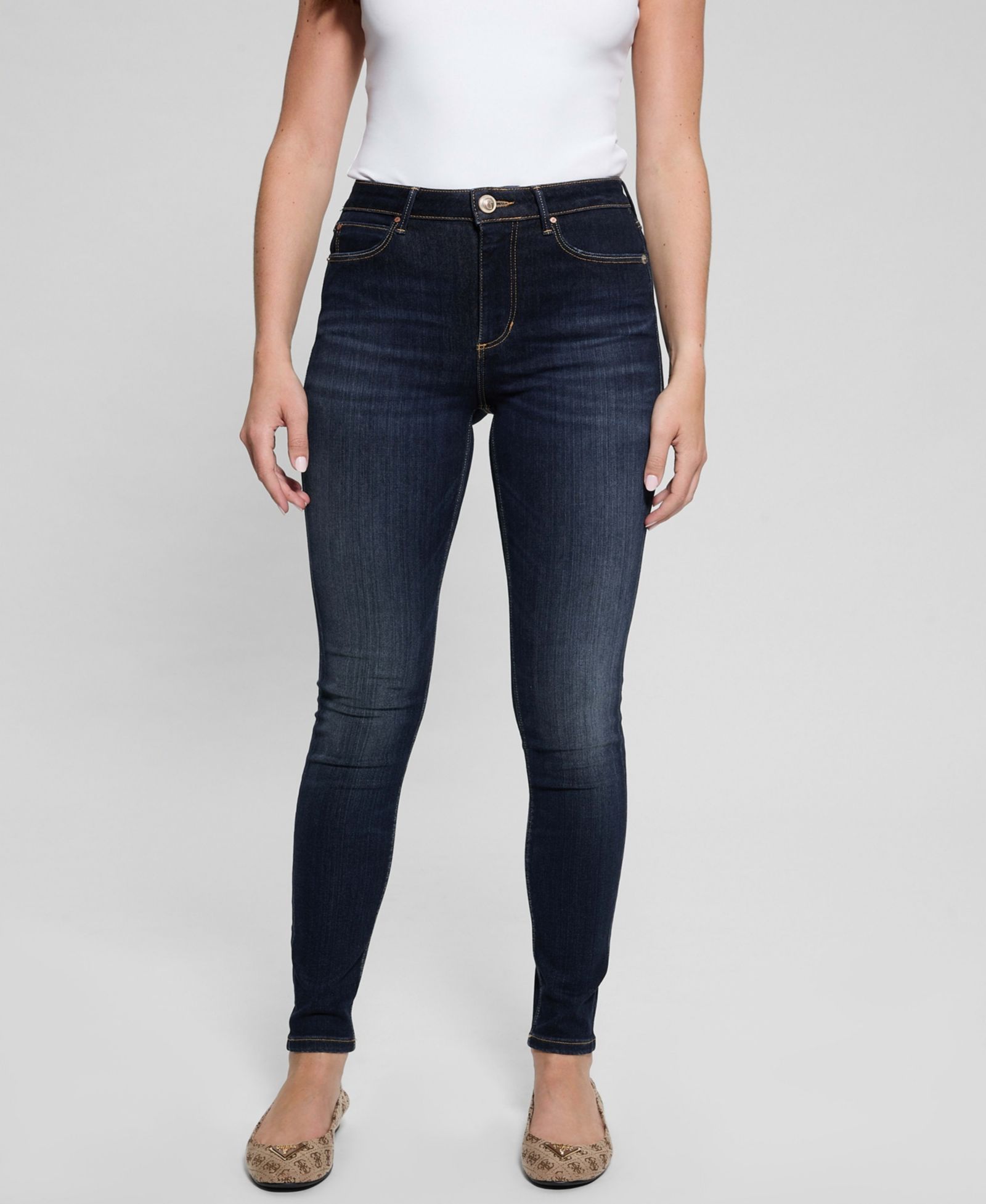 GUESS Women's 1981 Skinny Power High-Rise Jeans