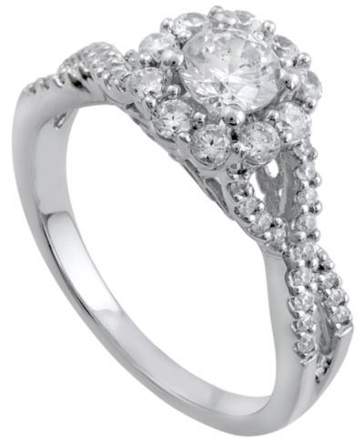 Macy's Diamond Ring (1 ct. t.w.) in 14k White Gold