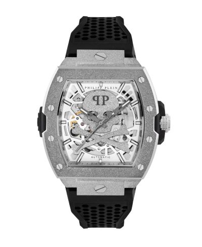 Мужские серебряные часы Philipp Plein из нержавеющей стали 44mm