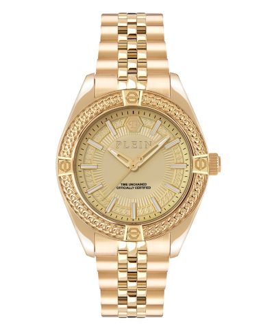 Часы Philipp Plein Men's Gold Stainless Steel, 43mm