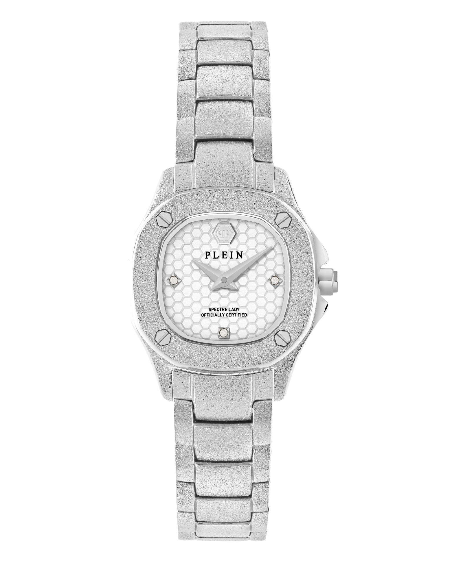 Philipp Plein Women's Silver Stainless Steel Watch, 23mm