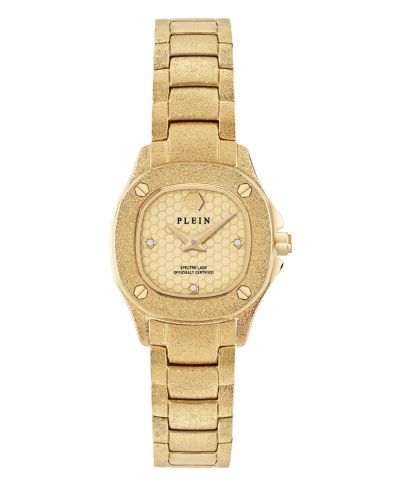 Женские часы Philipp Plein Gold Tone Stainless Steel 23mm