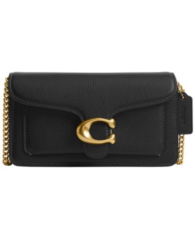 Сумка через плечо COACH Tabby Mini Pebble Leather Chain Crossbody Bag 19