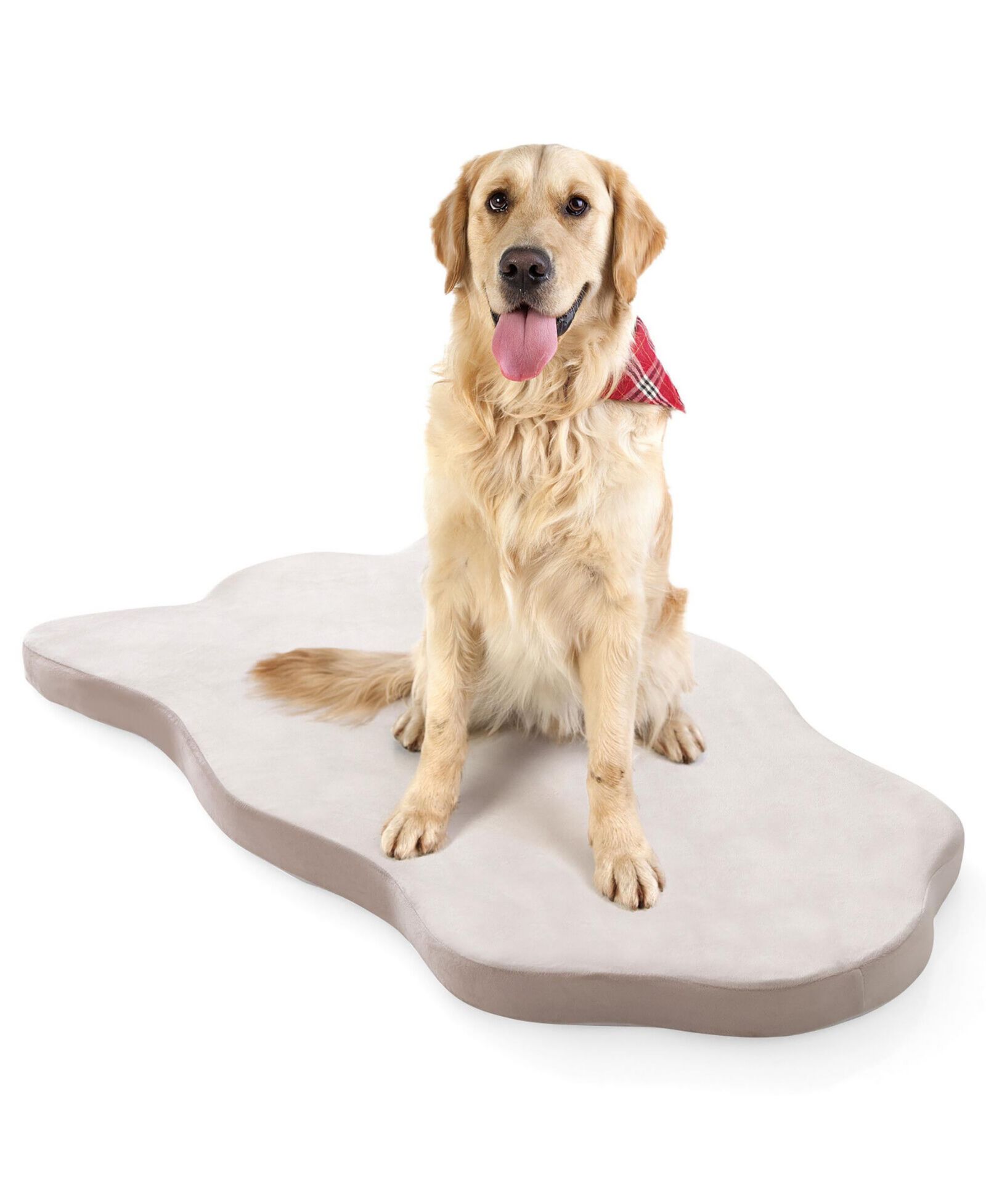 Gymax Dog Sleeping Mat Waterproof Dog Crate Pad Bed Mat с Memory Foam