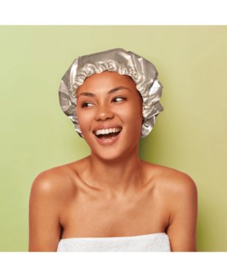 NIGHT Satin Shower Cap