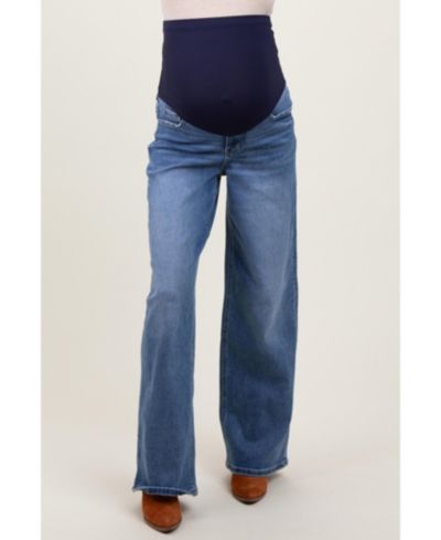 Pinkblush Женские широкие джинсы Blue Washed