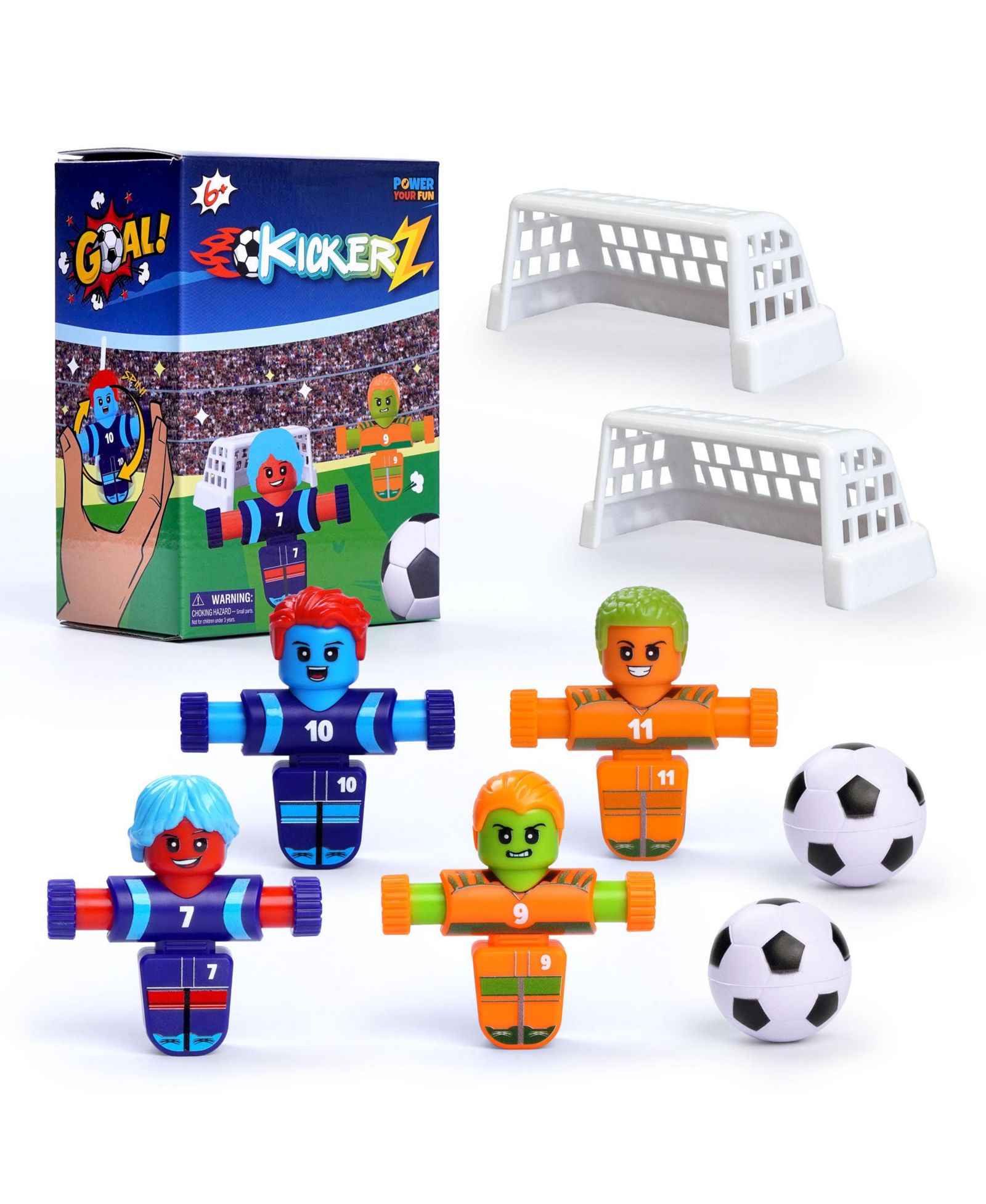 Набор игр Power Your Fun KickerZ Soccer Fidgets 8pc