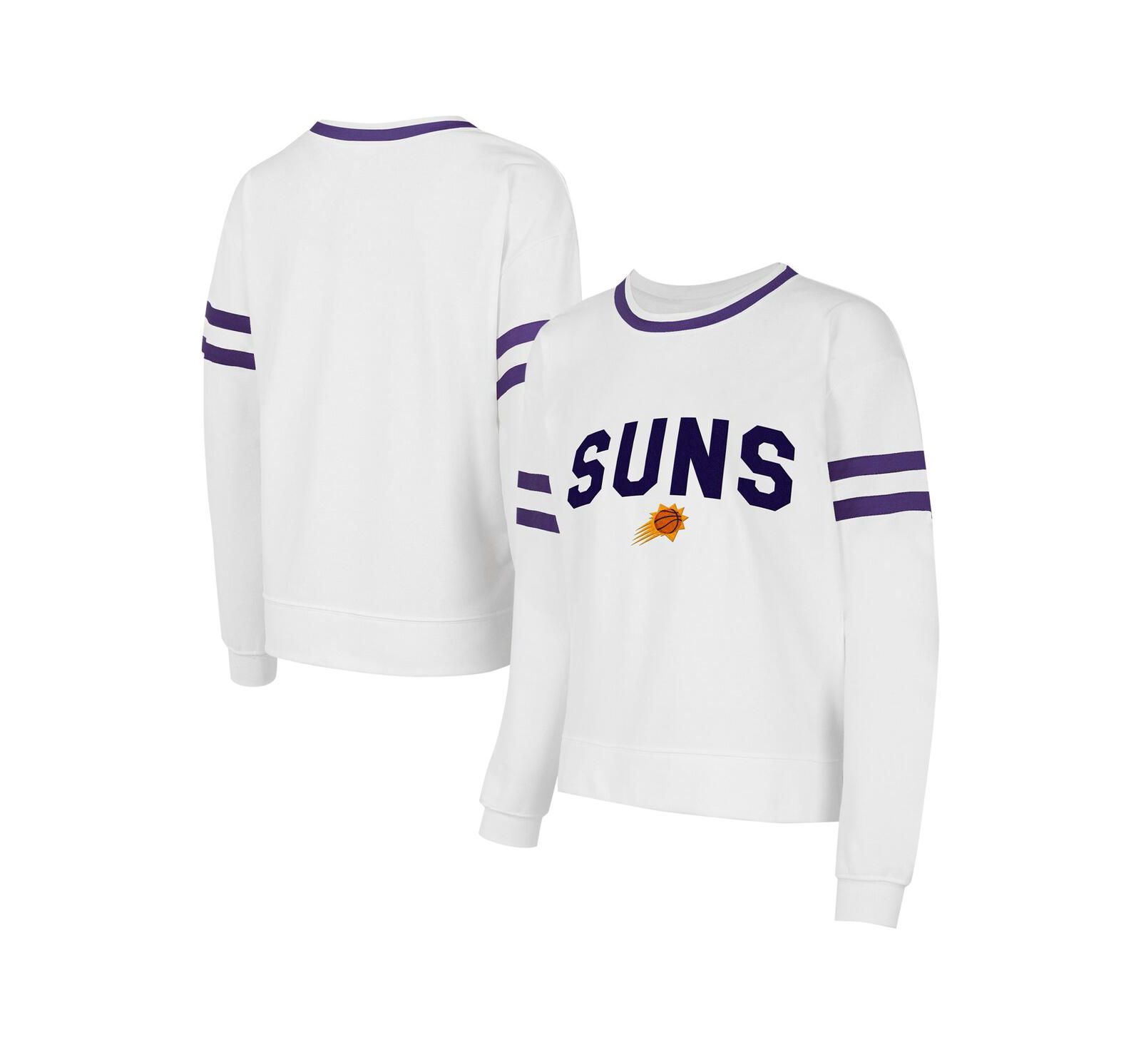 Женский свитшот Concepts Sport Phoenix Suns Borough с принтом