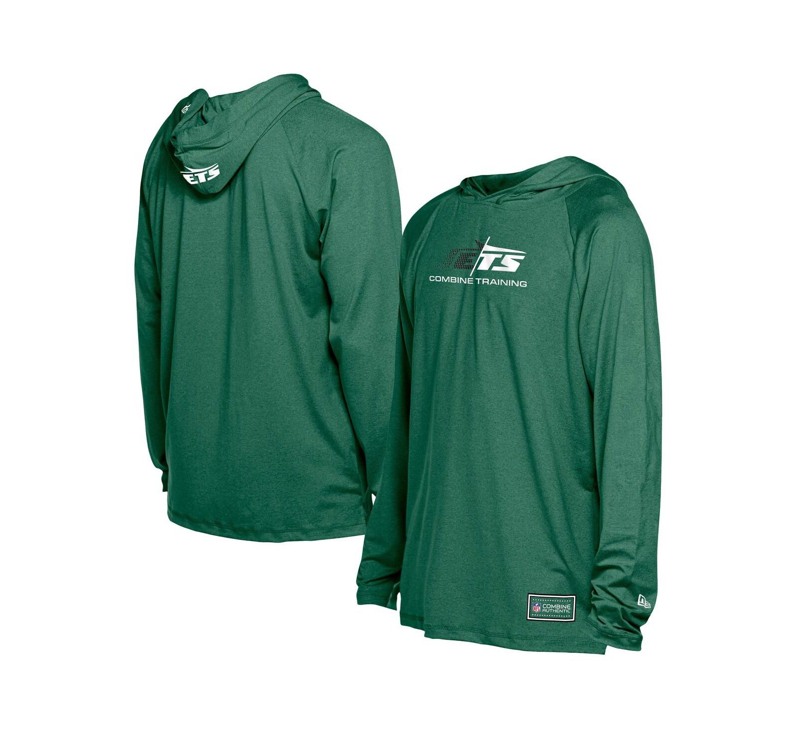 Мужская толстовка New Era Green New York Jets Functional Fandom