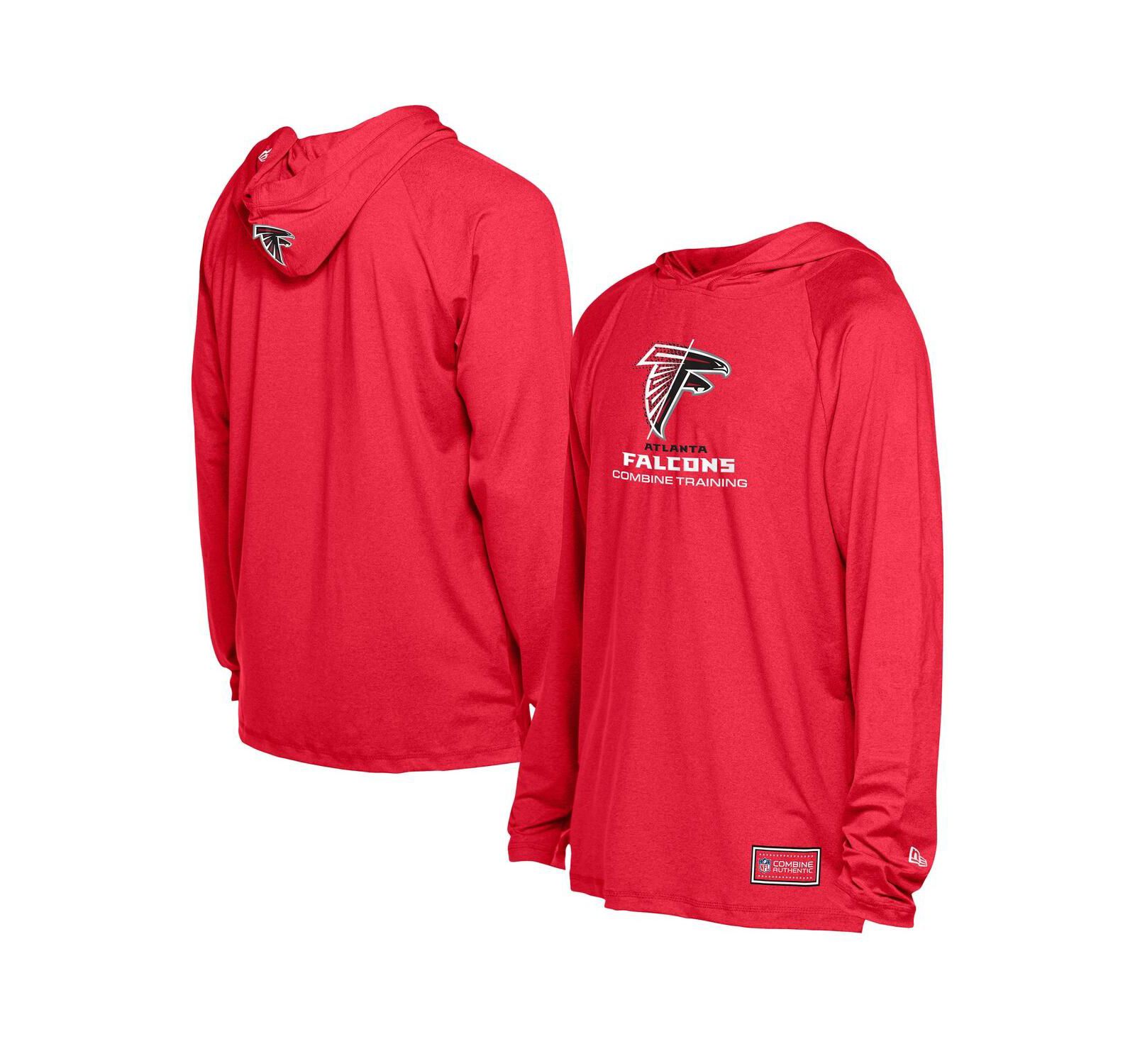 New Era Мужское худи Red Atlanta Falcons Functional Fandom