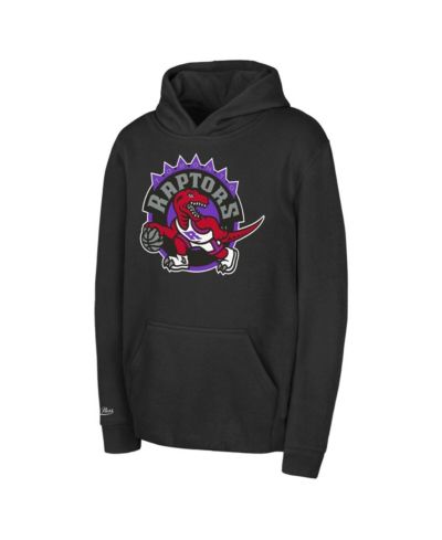 Mitchell & Ness Детский худи pullover с ретро логотипом Toronto Raptors черный
