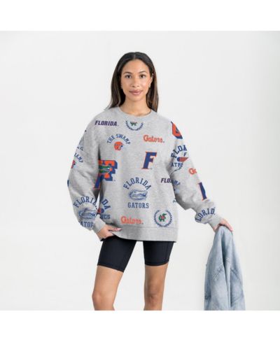 Женская флисовая толстовка Gameday Couture Gray Florida Gators Always on Repeat