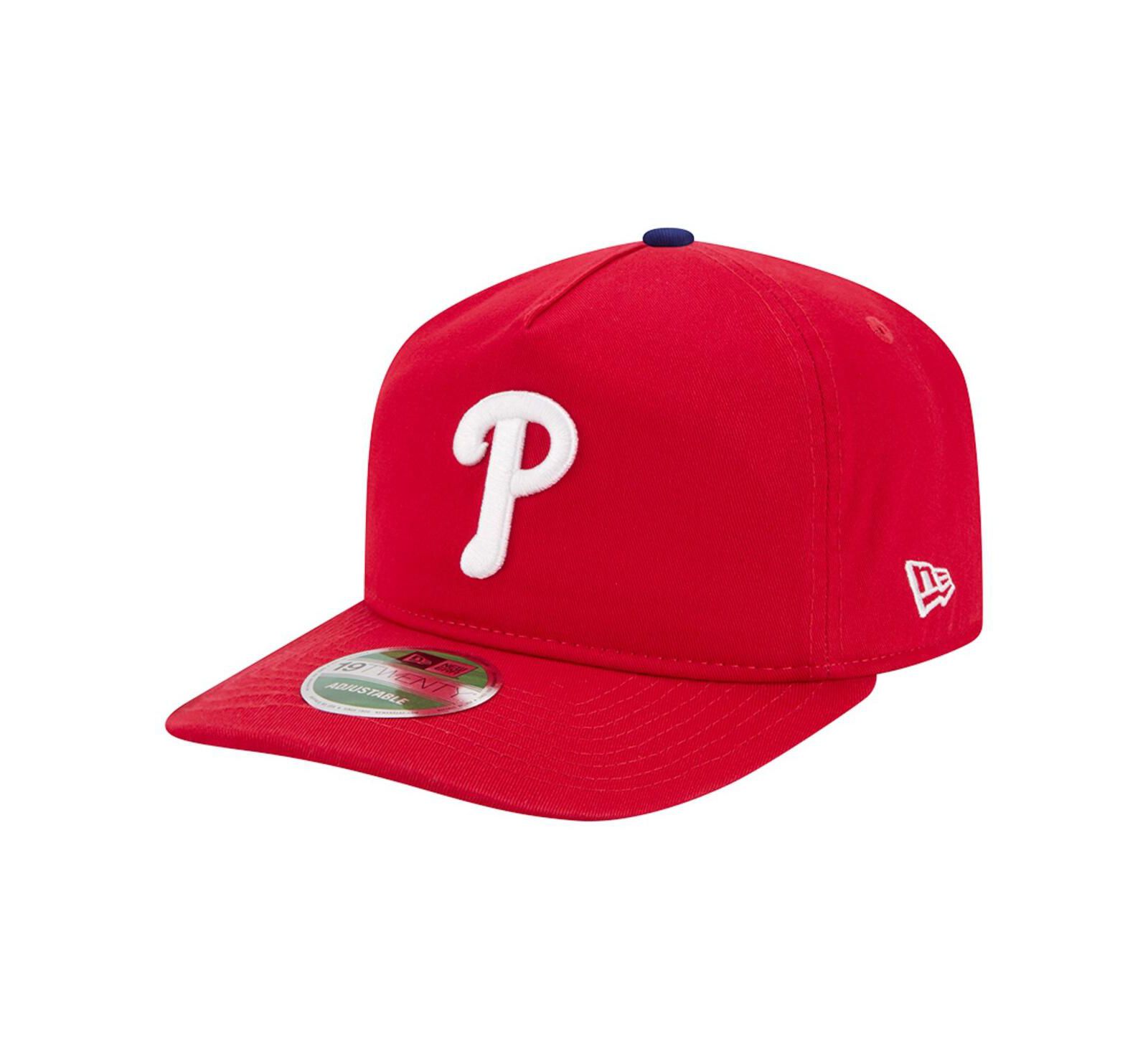 New Era Мужская красная регулируемая кепка Philadelphia Phillies Team 19TWENTY