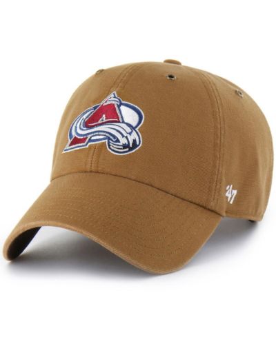 Carhartt x '47 Brand Men's Brown Colorado Avalanche Clean Up Adjustable Hat