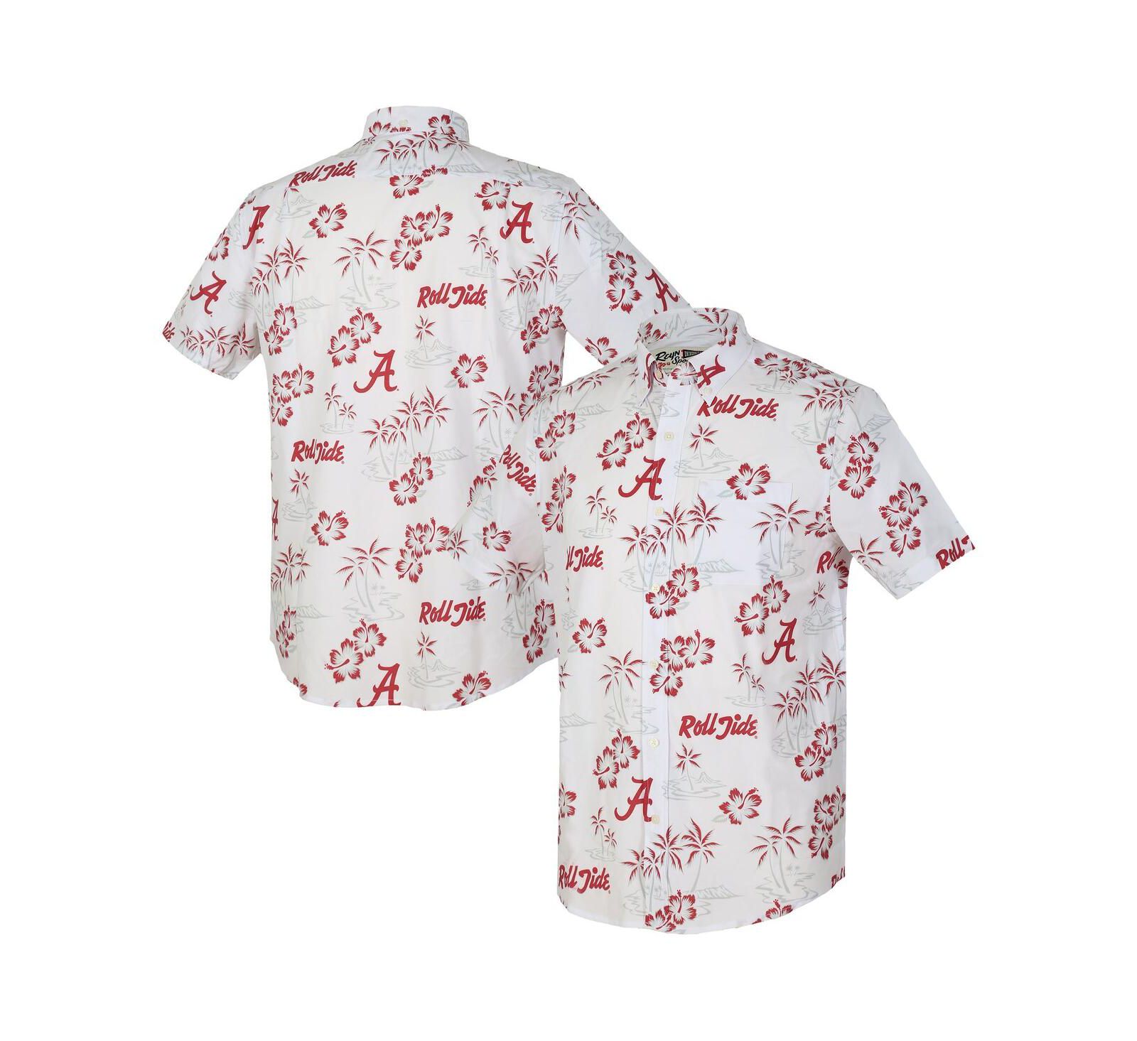 Reyn Spooner Мужская рубашка Alabama Crimson Tide Kekai Classic Tri-Blend Button-Down