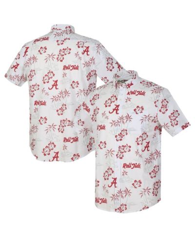 Reyn Spooner Мужская рубашка Alabama Crimson Tide Kekai Classic Tri-Blend Button-Down