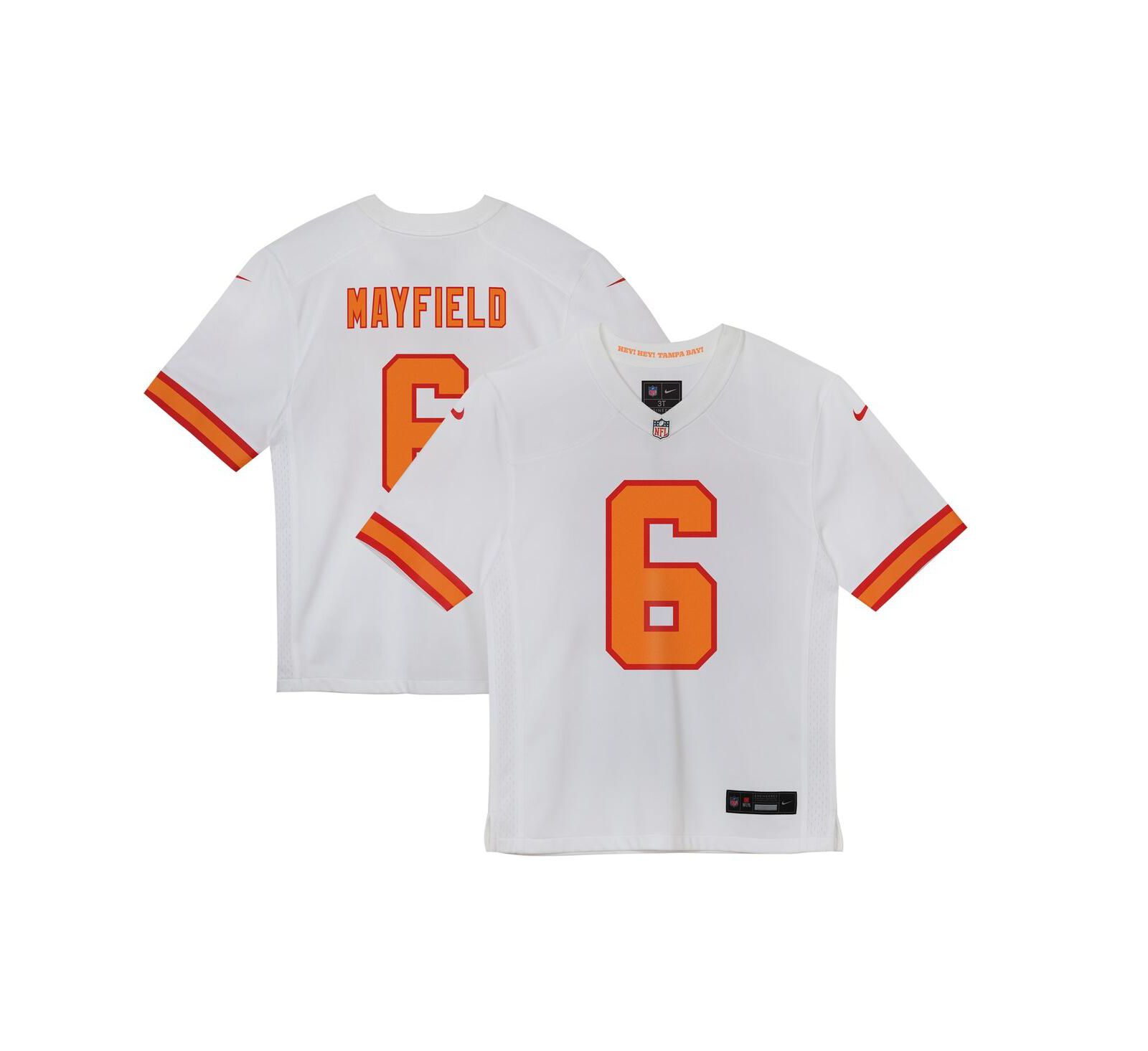 Детская игровая джерси Nike Baker Mayfield White '76 Tampa Bay Buccaneers