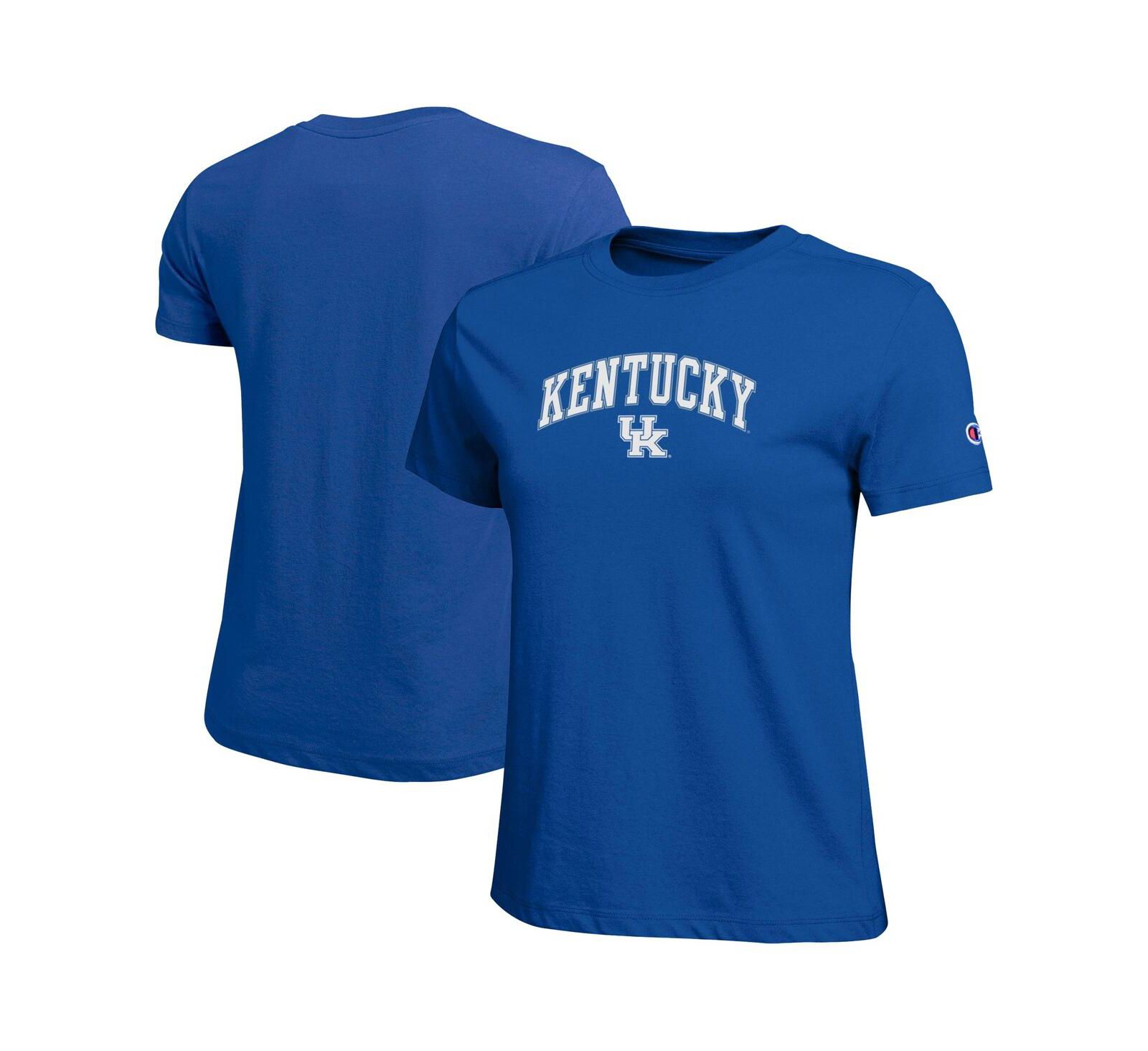 Champion Women's Royal Kentucky Wildcats Arched Over Logo T-Shirt