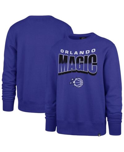 '47 Brand Мужской и Женский свитшот Orlando Magic Blue Brush By Headline Crewneck