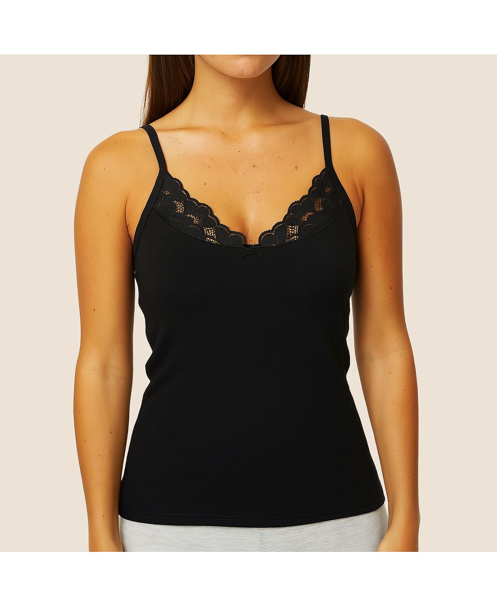 Meadow Women's Luna Lace Cotton Cami